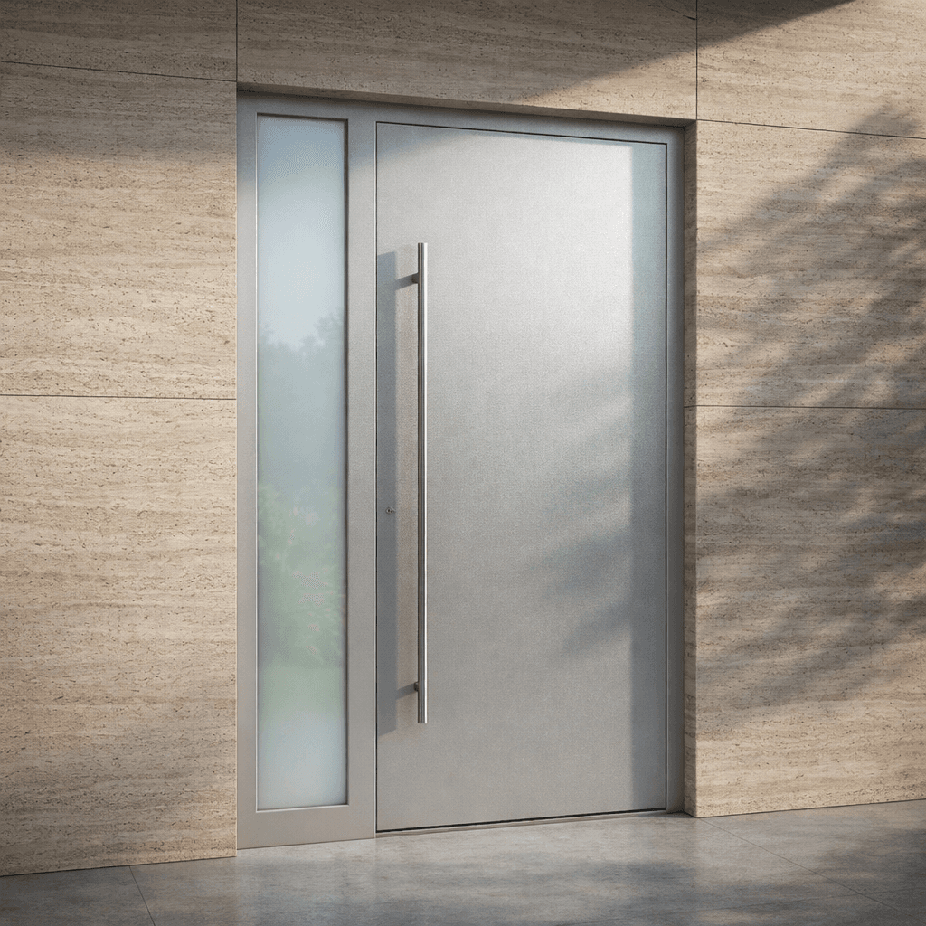 Linea L-102 — minimalist door with horizontal structure