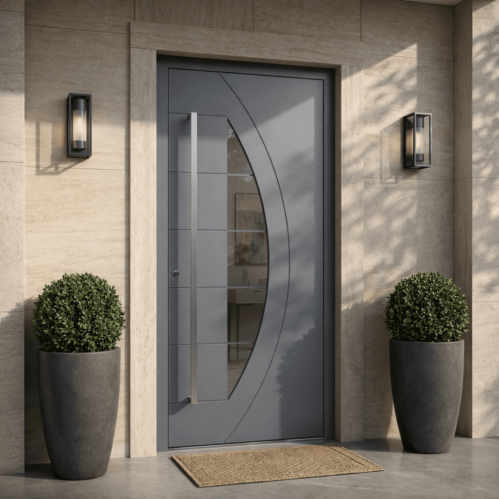 Linea L-103 — elegant door with contrasting handle